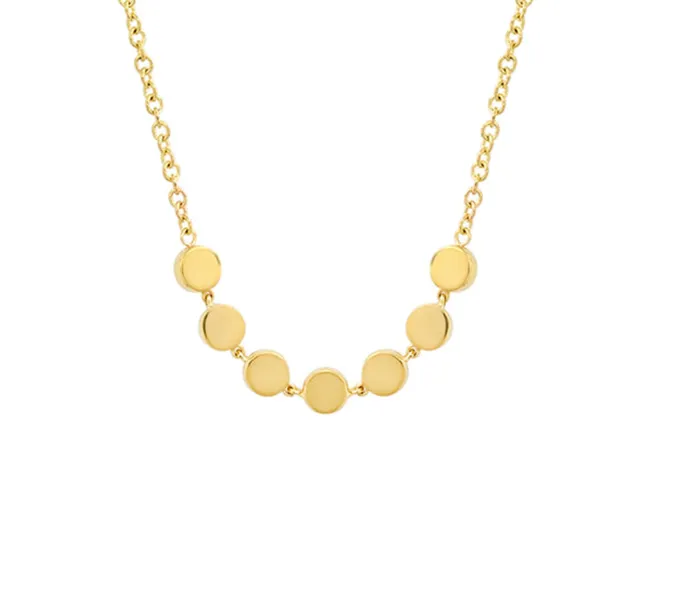 7 Mini Circle Link Necklace Jennifer Meyer Necklaces