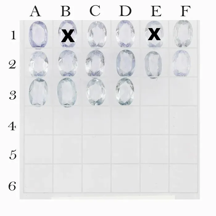Envero Jewelry 045ct Calibrated Oval Madagascar Sapphire 6x4mm Rings