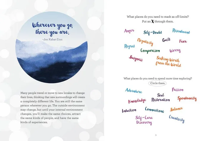 Microcosm Publishing Distribution Necklaces Joy of Now Journal Mindfulness in Five Minutes a Day