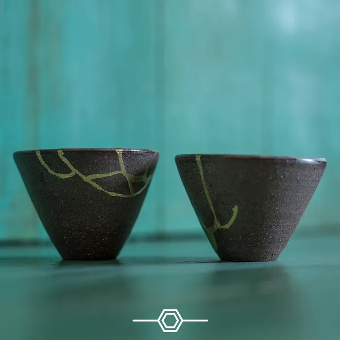 Earrings MARIA MARISCAL Taller de Kintsugi