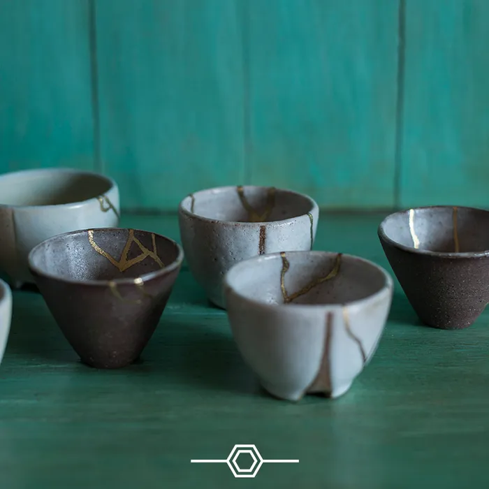 Earrings MARIA MARISCAL Taller de Kintsugi