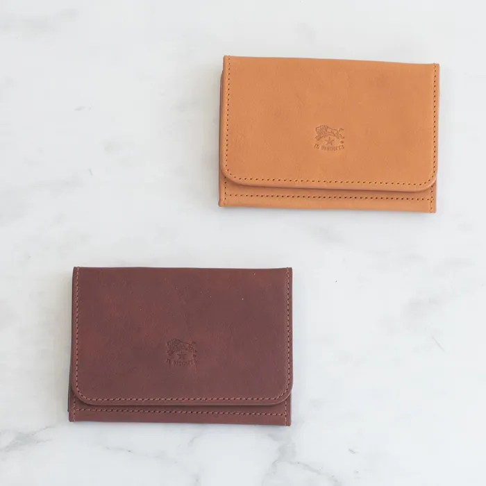 Il Bisonte Wallets Earrings Il Bisonte Slim Snap Wallet