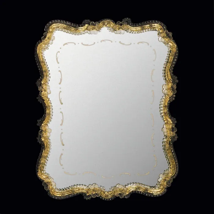 MuranoVItrum Home Decor Mirror 600 Line CANNAREGIO Art 4131 Earrings