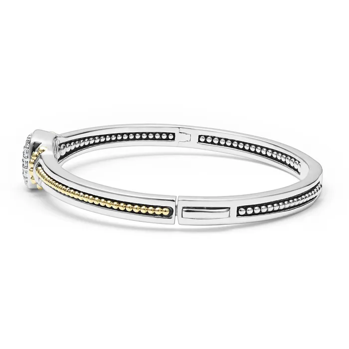 Rittenhouse TwoTone Diamond Cuff Bracelet LAGOS Bracelets