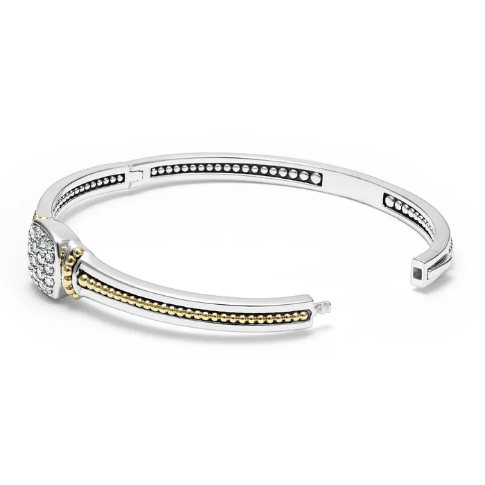 Rittenhouse TwoTone Diamond Cuff Bracelet LAGOS Bracelets