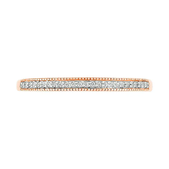 033 CT TW PrincessCut Natural Diamond Frame Antique VintageStyle Bridal Engagement Ring Set in Solid 10K Rose Gold Goldia Rings 033 CT TW PrincessCut Natural Diamond Frame Antique VintageStyle Bridal Engagement Ring Set in Solid 10K Rose Gold Goldia Rings