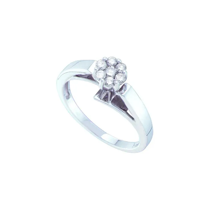 14CTDiamond FLOWER RING gndatlanta Rings