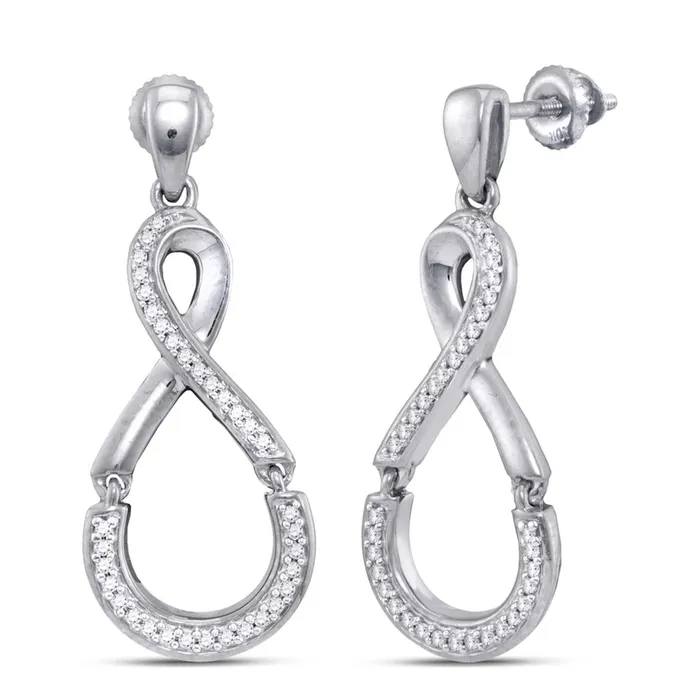 15CTWDiamond GIFT DANGLING EARRING gndatlanta Earrings