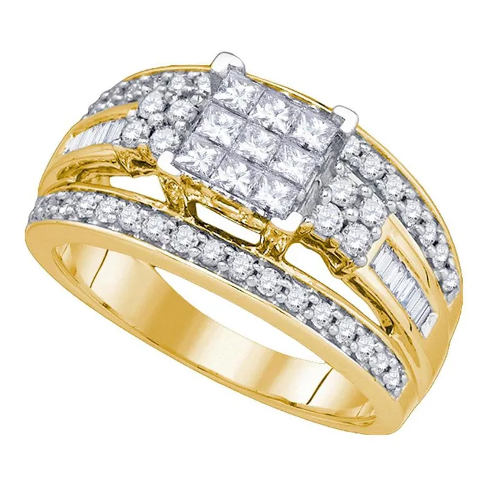 1 CTDiamond INVISIBLE RING gndatlanta Rings
