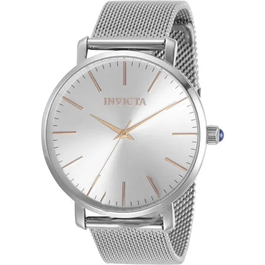 Bracelets JMS always Original Invicta Angel Quartz Silver Dial Stainless Steel Ladies Watch 31068
