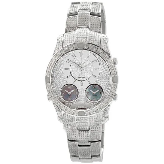 Bracelets JMS always Original JBW Mens Jet Setter III 118 ctw Diamond Stainless Steel Watch J6348B Bracelets JMS always Original JBW Mens Jet Setter III 118 ctw Diamond Stainless Steel Watch J6348B