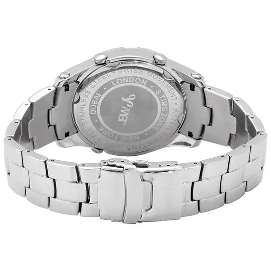 Bracelets JMS always Original JBW Mens Jet Setter III 118 ctw Diamond Stainless Steel Watch J6348B