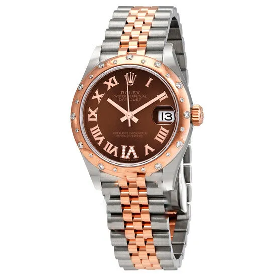 Bracelets JMS always Original Rolex DateJust 31 Chocolate Diamond Dial Automatic Ladies Stainless Steel 18 ct Everose Gold Jubliee Watch 278341CHRDJ Bracelets JMS always Original Rolex DateJust 31 Chocolate Diamond Dial Automatic Ladies Stainless Steel 18 ct Everose Gold Jubliee Watch 278341CHRDJ