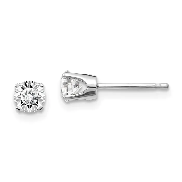 Earrings goldiaca 14kw 60ct I1 J K Diamond Stud Push on Post Earrings