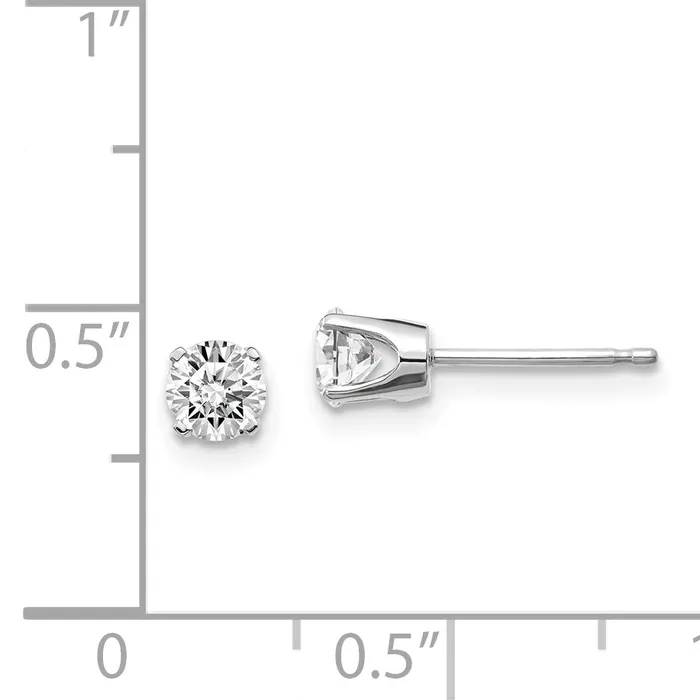 Earrings goldiaca 14kw 60ct I1 J K Diamond Stud Push on Post Earrings