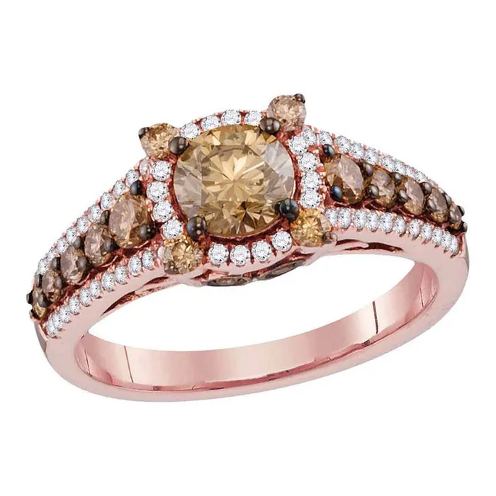 gndatlanta Rings 1 12CTWDiamond BROWN RING