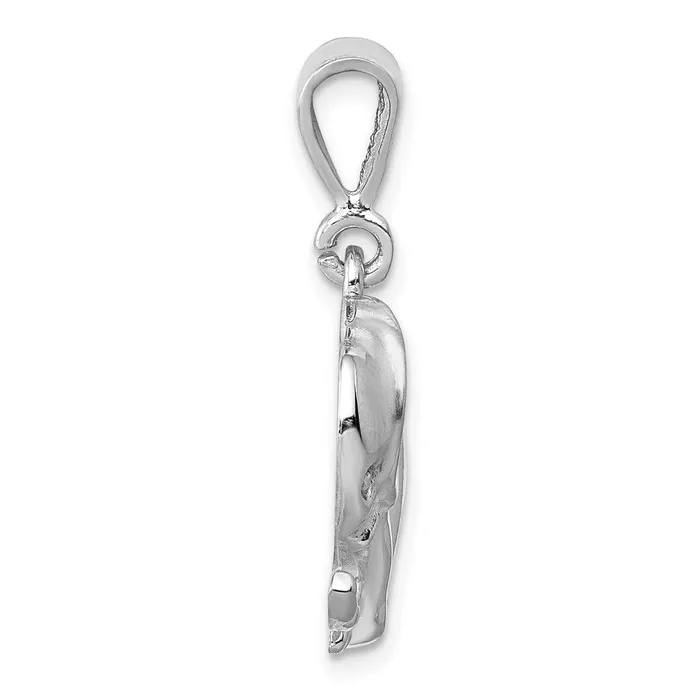 Goldia Charm Necklaces 14k White Gold Elephant Charm