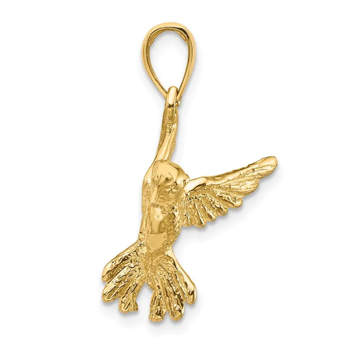 Goldia PreStyled Sets 14k Yellow Gold Hummingbird Pendant