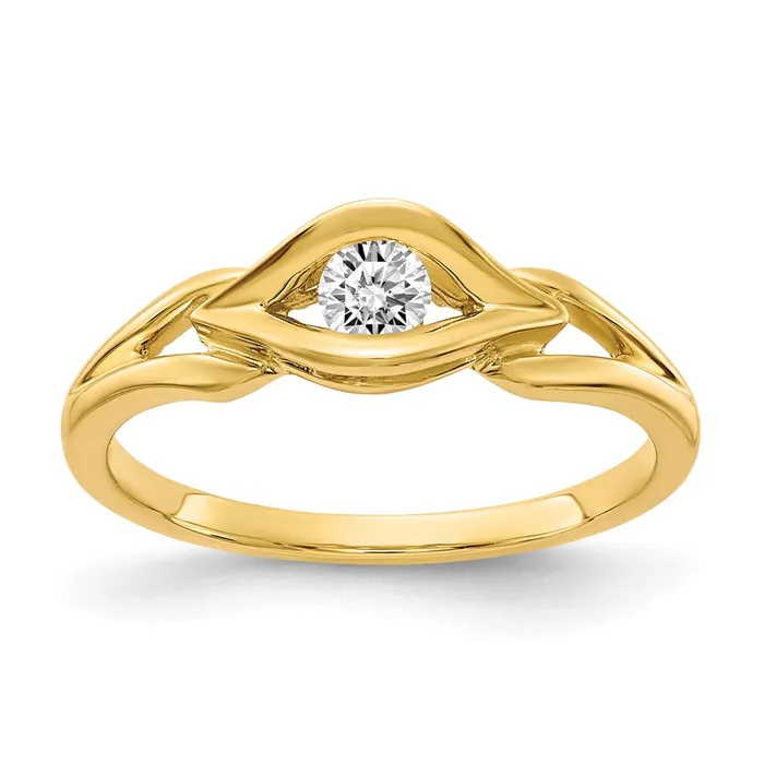 Goldia Rings 14k Yellow Gold A Diamond ring