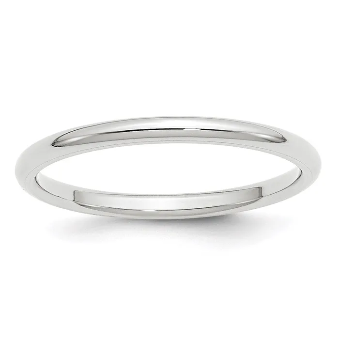 Goldia Rings Solid 10K White Gold 2mm Standard Comfort Fit MensWomens Wedding Band Ring Size 135 Goldia Rings Solid 10K White Gold 2mm Standard Comfort Fit MensWomens Wedding Band Ring Size 135