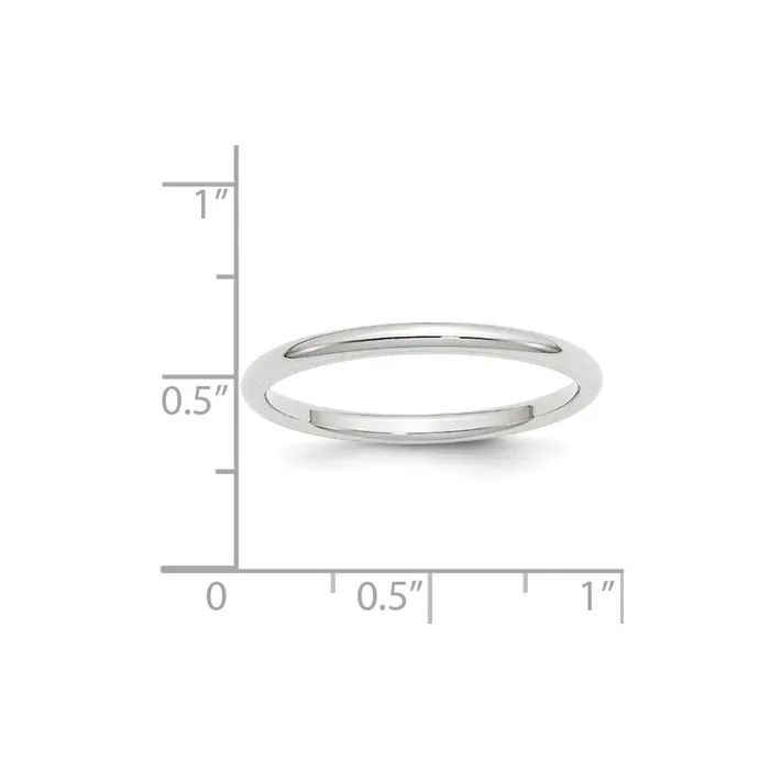 Goldia Rings Solid 10K White Gold 2mm Standard Comfort Fit MensWomens Wedding Band Ring Size 135 Goldia Rings Solid 10K White Gold 2mm Standard Comfort Fit MensWomens Wedding Band Ring Size 135