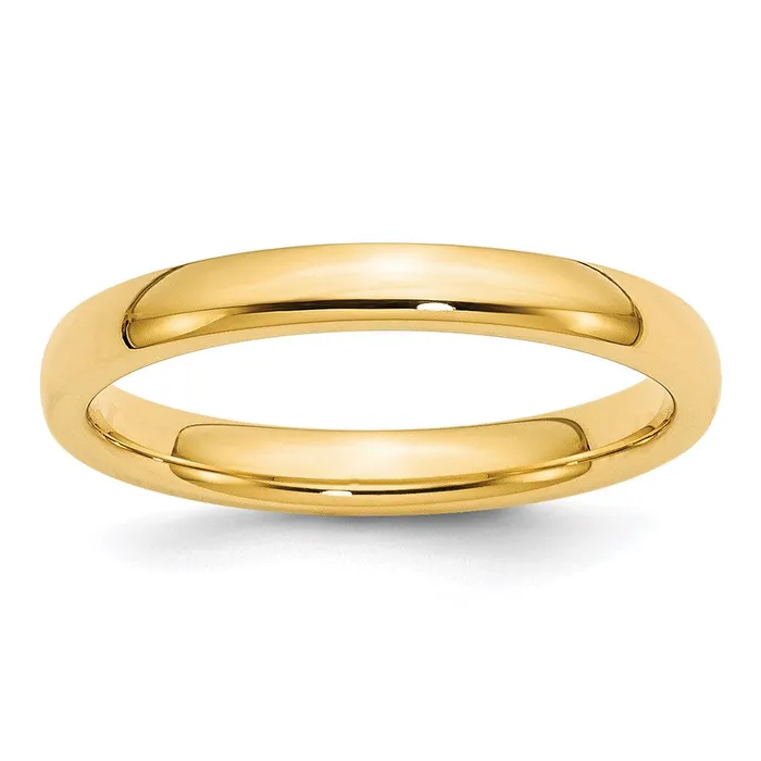 Goldia Rings Solid 10K Yellow Gold 3mm Comfort Fit MensWomens Wedding Band Ring Size 65 Goldia Rings Solid 10K Yellow Gold 3mm Comfort Fit MensWomens Wedding Band Ring Size 65