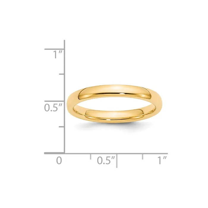 Goldia Rings Solid 10K Yellow Gold 3mm Comfort Fit MensWomens Wedding Band Ring Size 65 Goldia Rings Solid 10K Yellow Gold 3mm Comfort Fit MensWomens Wedding Band Ring Size 65