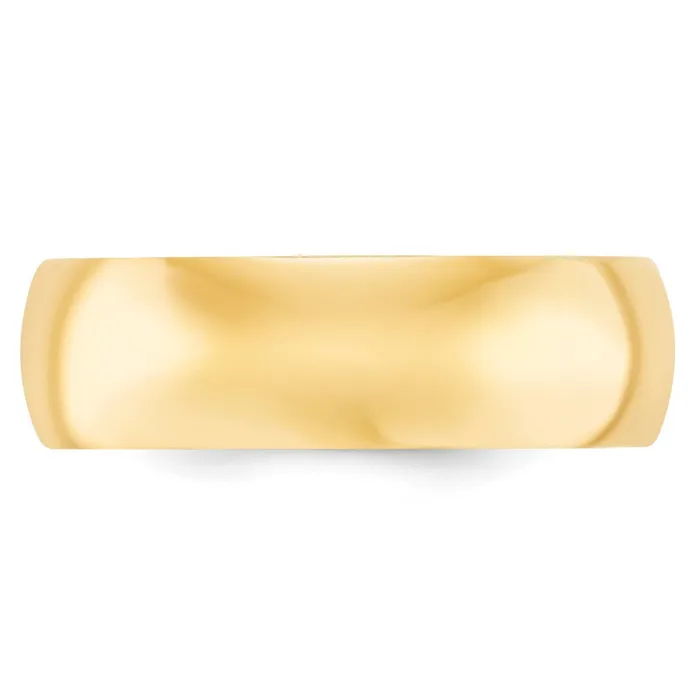Goldia Rings Solid 10K Yellow Gold 7mm Comfort Fit MensWomens Wedding Band Ring Size 65 Goldia Rings Solid 10K Yellow Gold 7mm Comfort Fit MensWomens Wedding Band Ring Size 65