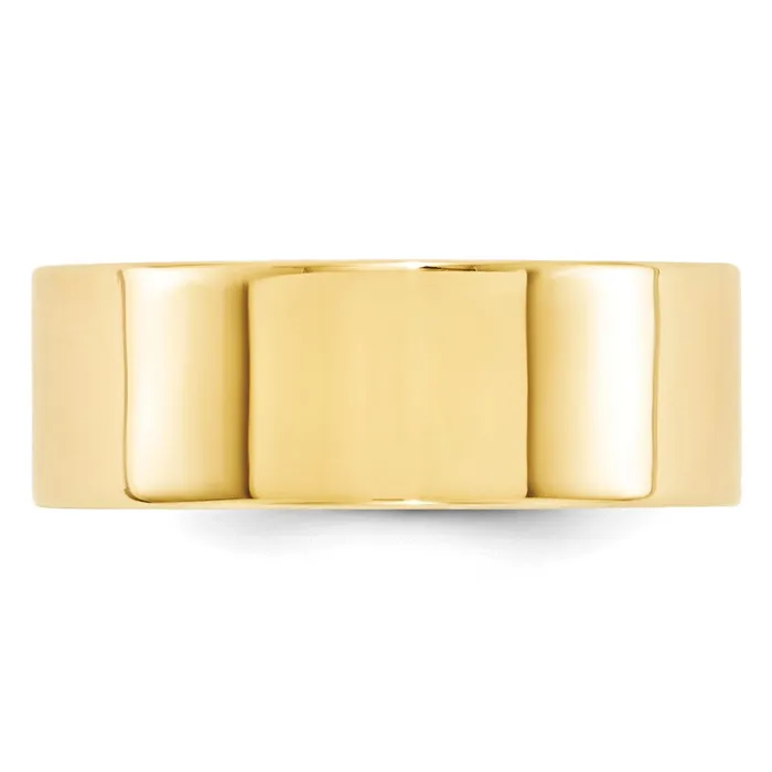 Goldia Rings Solid 10K Yellow Gold 8mm Standard Flat Comfort Fit MensWomens Wedding Band Ring Size 11 Goldia Rings Solid 10K Yellow Gold 8mm Standard Flat Comfort Fit MensWomens Wedding Band Ring Size 11