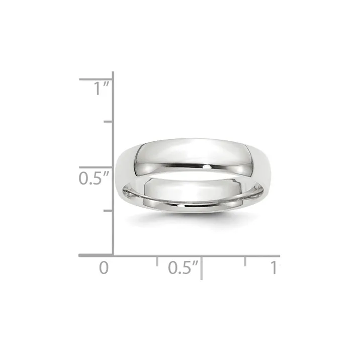 Goldia Rings Solid 14K White Gold 5mm Light Weight Comfort Fit MensWomens Wedding Band Ring Size 7 Goldia Rings Solid 14K White Gold 5mm Light Weight Comfort Fit MensWomens Wedding Band Ring Size 7