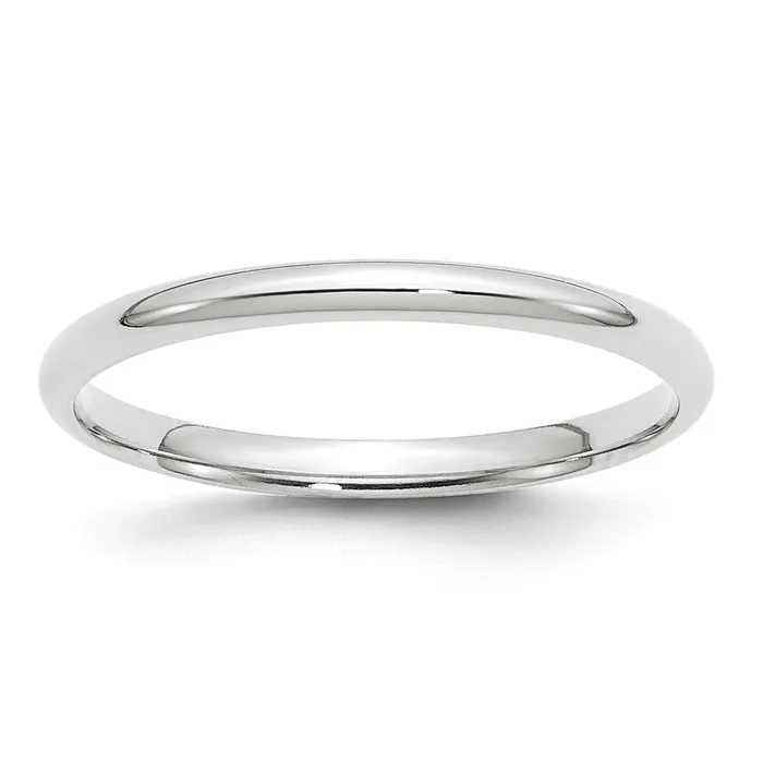 Goldia Rings Solid 18K White Gold 2mm Light Weight Comfort Fit MensWomens Wedding Band Ring Size 115 Goldia Rings Solid 18K White Gold 2mm Light Weight Comfort Fit MensWomens Wedding Band Ring Size 115