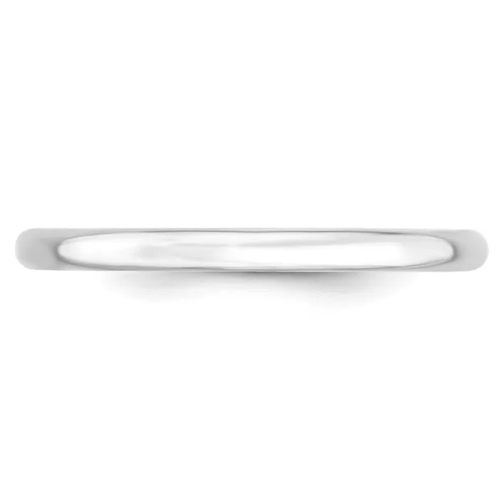 Goldia Rings Solid 18K White Gold 2mm Light Weight Comfort Fit MensWomens Wedding Band Ring Size 115 Goldia Rings Solid 18K White Gold 2mm Light Weight Comfort Fit MensWomens Wedding Band Ring Size 115