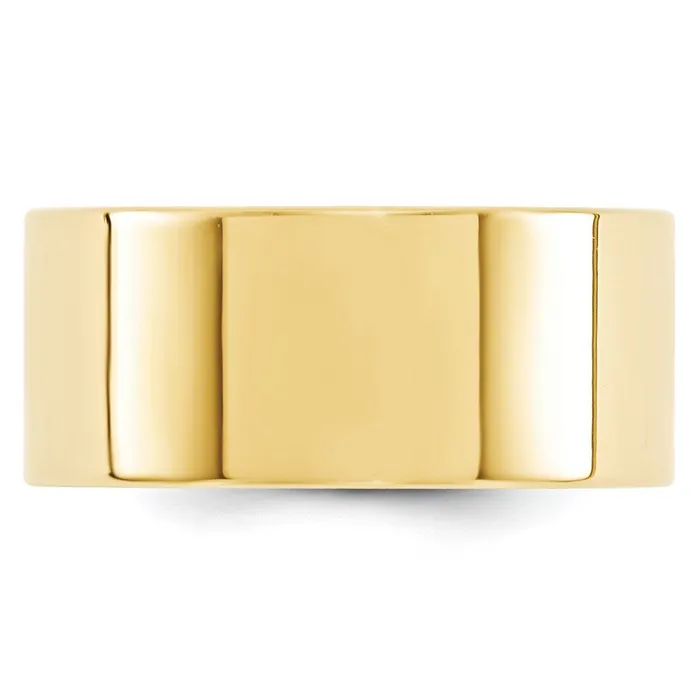 Goldia Rings Solid 18K Yellow Gold 10mm Standard Flat Comfort Fit MensWomens Wedding Band Ring Size 45 Goldia Rings Solid 18K Yellow Gold 10mm Standard Flat Comfort Fit MensWomens Wedding Band Ring Size 45