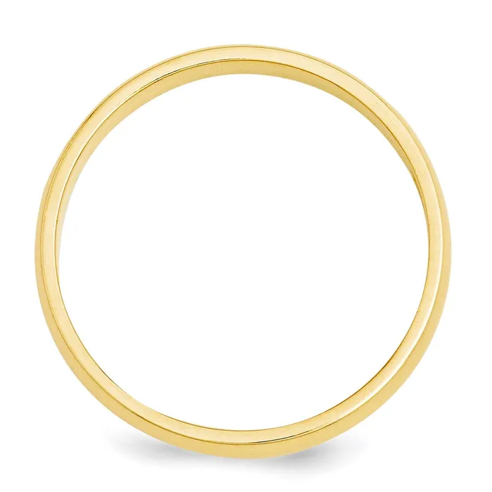 Goldia Rings Solid 18K Yellow Gold 3mm Half Round MensWomens Wedding Band Ring Size 13 Goldia Rings Solid 18K Yellow Gold 3mm Half Round MensWomens Wedding Band Ring Size 13