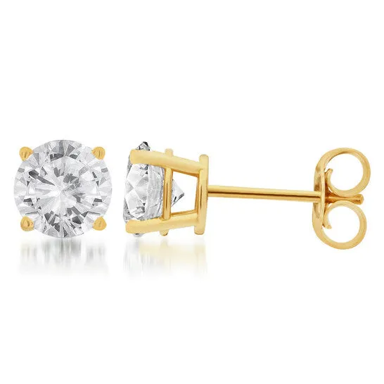 JMS always Earrings Original Diamond Muse 150 cttw14KT Gold Round Cut Diamond Stud Earrings for Women JMS always Earrings Original Diamond Muse 150 cttw14KT Gold Round Cut Diamond Stud Earrings for Women