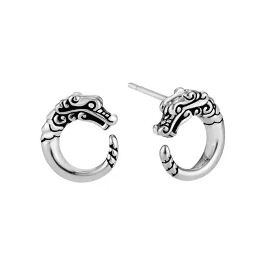JMS always Earrings Original John Hardy Legends Naga Stud Earring EB60176 JMS always Earrings Original John Hardy Legends Naga Stud Earring EB60176