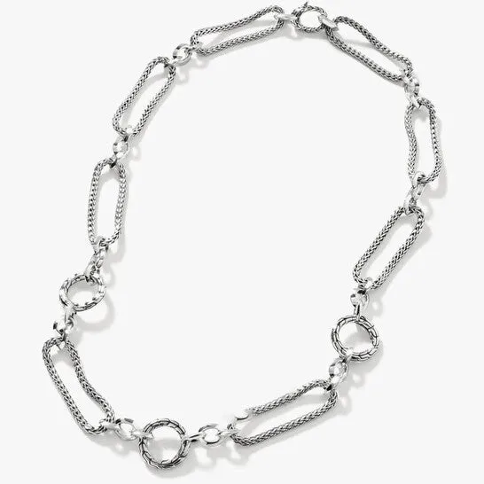 JMS always Necklaces Original John Hardy Classic Chain Silver Knife Edge Necklace Nb900773x18 JMS always Necklaces Original John Hardy Classic Chain Silver Knife Edge Necklace Nb900773x18