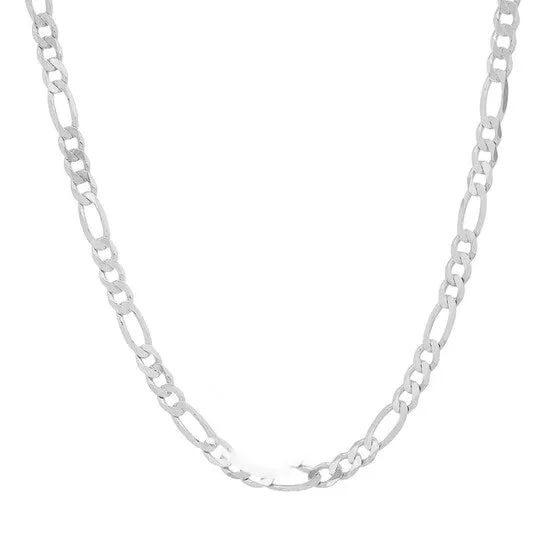 JMS always Original Kylie Harper Unisex Italian Sterling Silver Figaro Chain 2024 Necklaces JMS always Original Kylie Harper Unisex Italian Sterling Silver Figaro Chain 2024 Necklaces