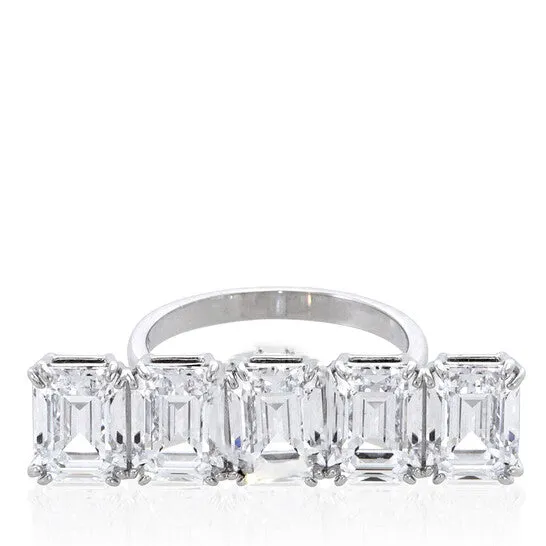 JMS always Original Swarovski Millenia White Rhodium Plated Cocktail Ring Size 55 Rings JMS always Original Swarovski Millenia White Rhodium Plated Cocktail Ring Size 55 Rings