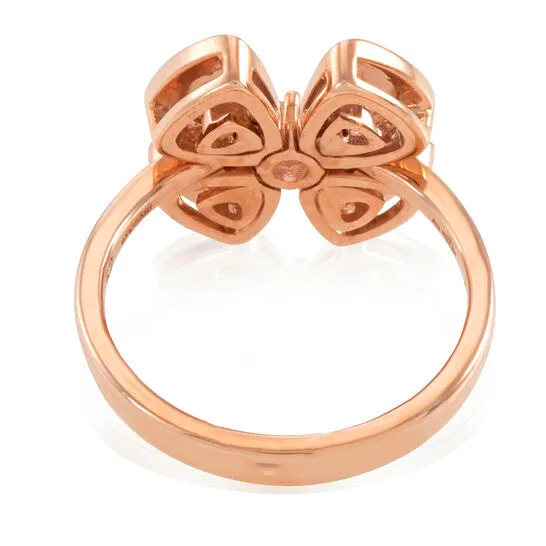 JMS always Rings Original Bvlgari Fiorever 18 Kt Rose Gold Ring Size 52 JMS always Rings Original Bvlgari Fiorever 18 Kt Rose Gold Ring Size 52