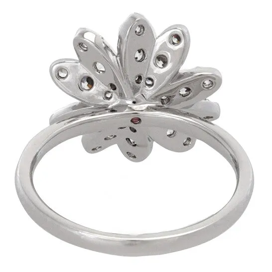 JMS always Rings Original Swarovski Eternal Flower Mixed Metal Ring Size 55 JMS always Rings Original Swarovski Eternal Flower Mixed Metal Ring Size 55