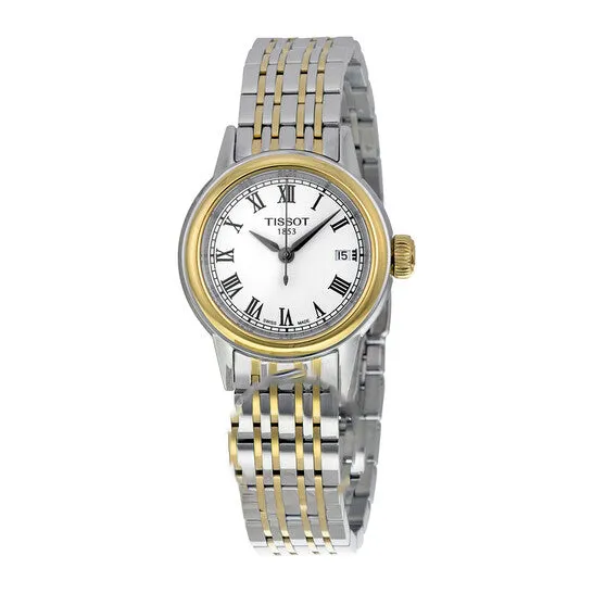 JMS always Rings Original Tissot Carson White Dial Twotone Ladies Watch T0852102201300 JMS always Rings Original Tissot Carson White Dial Twotone Ladies Watch T0852102201300