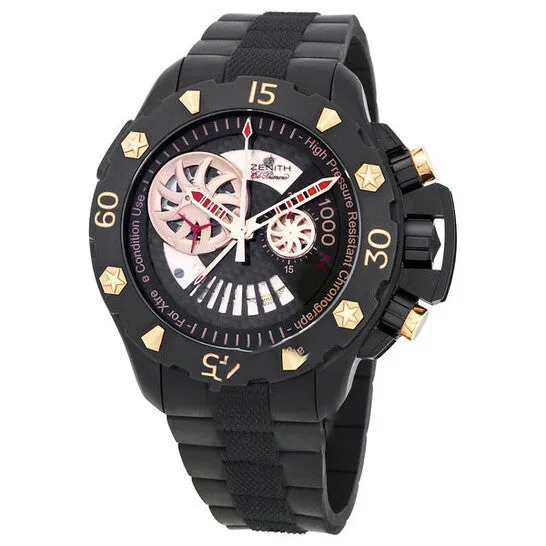 JMS always Rings Original Zenith Defy Xtreme Open El Primero Mens Wristwatch 960528402121R642 JMS always Rings Original Zenith Defy Xtreme Open El Primero Mens Wristwatch 960528402121R642