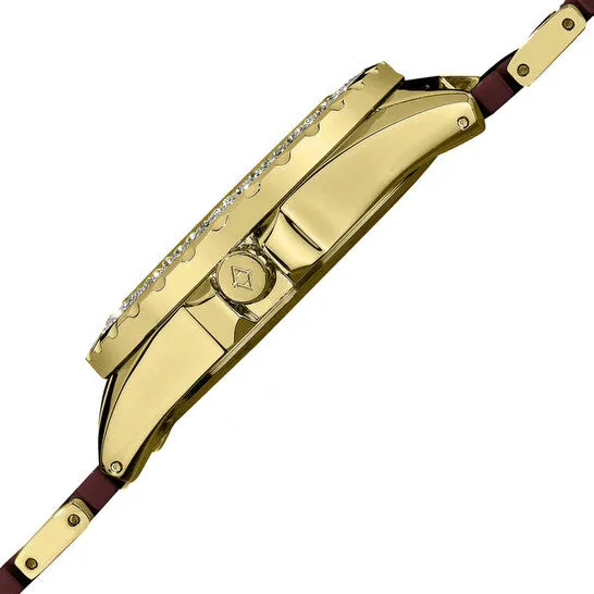 JMS always Watches Original Akribos XXIV Our Products Quartz Brown Dial Ladies Watch P50114 JMS always Watches Original Akribos XXIV Our Products Quartz Brown Dial Ladies Watch P50114
