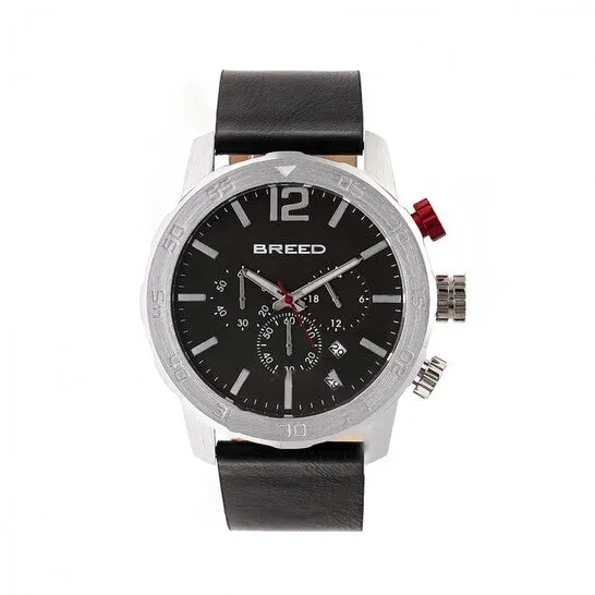 JMS always Watches Original Breed Manuel Chronograph Black Dial Watch 7202