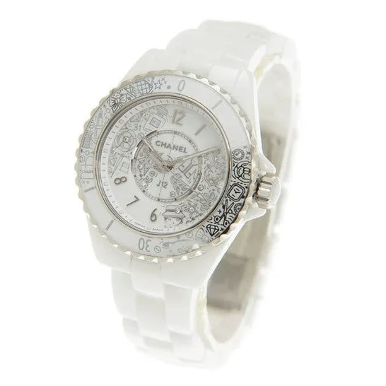 JMS always Watches Original Chanel J1220 Quartz Diamond White Dial Ladies Watch H6477 JMS always Watches Original Chanel J1220 Quartz Diamond White Dial Ladies Watch H6477
