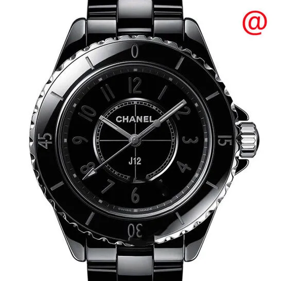 JMS always Watches Original Chanel J12 Phantom Quartz Black Dial Ladies Watch H6346 JMS always Watches Original Chanel J12 Phantom Quartz Black Dial Ladies Watch H6346