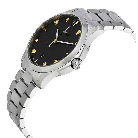 JMS always Watches Original Gucci G Timeless Black Dial Watch YA1264029 JMS always Watches Original Gucci G Timeless Black Dial Watch YA1264029