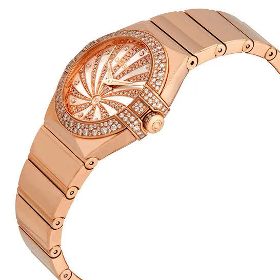 JMS always Watches Original Omega Constellation 18kt Rose Gold Mother of Pearl Diamond Dial Ladies Watch 12355276055013 JMS always Watches Original Omega Constellation 18kt Rose Gold Mother of Pearl Diamond Dial Ladies Watch 12355276055013