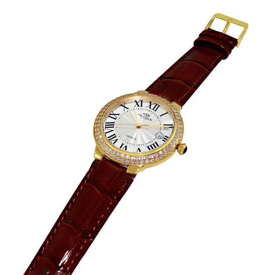 JMS always Watches Original Oniss ON3322L Quartz Crystal White Dial Ladies Watch ON3322LGWT JMS always Watches Original Oniss ON3322L Quartz Crystal White Dial Ladies Watch ON3322LGWT